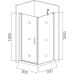 Душевой уголок Good Door Pandora CR-90-T-CH 90x90