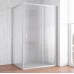 Душевой уголок Vegas Glass ZP+ZPV 130*70 07 02 профиль матовый хром, стекло шиншилла