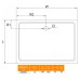 Поддон для душа Cezares SMC AH 160x90 см