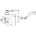 Смеситель Migliore Bomond ML.BMD-9702 Cr для ванны с душем