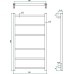 Полотенцесушитель водяной Grota Moda 53x90