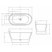 Акриловая ванна ABBER AB9203-1.4 LED 140x70