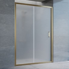 Душевая дверь в нишу Vegas Glass ZP 135 05 10 профиль бронза, стекло сатин 