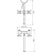 Смеситель Zorg Sanitary ZR 702 WD25-18 универсальный