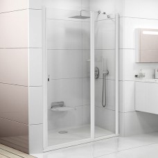 Душевая дверь в нишу Ravak CSD2-120 Transparent, профиль белый 