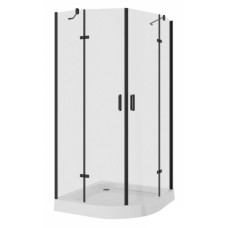 Душевое ограждение Niagara NG-6816-08 BLACK 100x100 