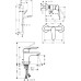 Душевой комплект Hansgrohe SET Logis E 70 (b)