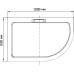 Поддон для душа RGW AWS-41 100x80x35 L