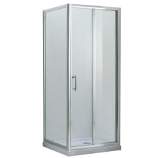 Душевой уголок без поддона BandHours Snow/Side-Glass 99 90х90