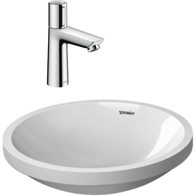 Комплект  Смеситель Hansgrohe Talis Select E 71750000 для раковины, с донным клапаном + Рукомойник Duravit Architec 0319420000
