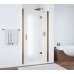 Душевая дверь в нишу Vegas Glass AFP 120 05 10 R профиль бронза, стекло сатин
