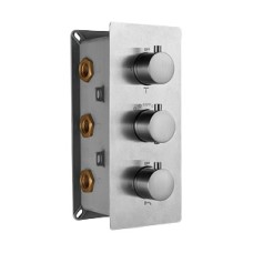 Термостат RGW Shower Panels SP-41-01 С ВНУТРЕННЕЙ ЧАСТЬЮ, для душа 