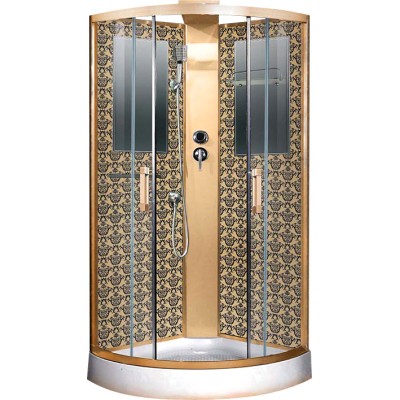 Душевая кабина Niagara Lux NG-7715GBK 90x90