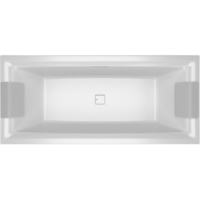 Акриловая ванна Riho Still Square 180x80 два подголовника