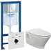 Комплект Инсталляция Grohe Rapid SL 4 в 1 с кнопкой смыва + Унитаз Sanitana Pop Art с микролифтом + Шумоизоляция