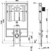 Система инсталляции для унитазов Villeroy & Boch Viclean 9224 7600