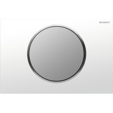 Кнопка смыва Geberit Sigma 10 115.758.KL.5 белый / хром матовый 