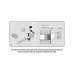 Смеситель VitrA Nest A42242EXP для ванны с душем