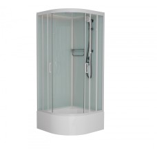 Душевая кабина Frank F409/2 White 90x90
