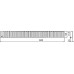 Решетка AlcaPlast Line 850L глянцевая