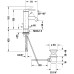 Смеситель Duravit C.1 C11010001010 для раковины