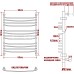 Полотенцесушитель водяной Ника Arc ЛД (г2) 100/60-12