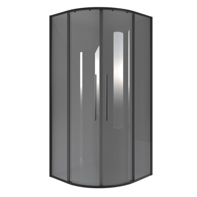 Душевое ограждение Niagara NG-2825-34BLACK 80x80