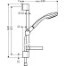 Душевой гарнитур Hansgrohe Croma 100 1jet 27717000  Unica'C