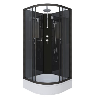 Душевая кабина Niagara NG-6501-14BKT 90x90
