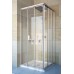 Душевой уголок GuteWetter Practic Square GK-433 70x70 см стекло бесцветное, профиль матовый хром