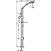 Душевой гарнитур Hansgrohe Croma 100 Multi 27791000 Unica Reno Lift