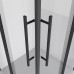 Душевое ограждение Niagara NG-6828-34BLACK 80x80