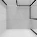 Душевое ограждение Niagara NG-6828-34BLACK 80x80