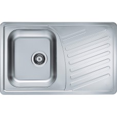 Мойка кухонная Alveus Elegant 30 revers satin с корзинчатым вентилем 