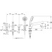 Смеситель Kludi Pure&Style 404250575 на борт ванны