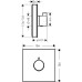 Термостат Hansgrohe ShowerSelect Highflow 15734400