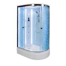 Душевая кабина AvaCan EM3012L LED+GM 120x90 с гидромассажем