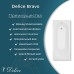 Ванна из искусственного камня Delice Bravo 170x75 глянцевая с ручками хром DLR330035R-G