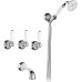 Душевой комплект Nicolazzi Classica Lusso 1403 CR 78