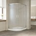 Душевой уголок Vegas Glass ZS-F 120*100 07 10 профиль матовый хром, стекло сатин