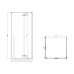 Душевое ограждение Abber Eins AG06099B 90x90