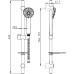Душевой гарнитур Milardo 3503F60M16