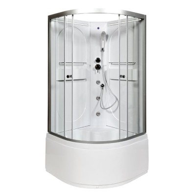 Душевая кабина AvaCan L610 N LED+GM 100x100 с гидромассажем