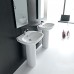 Раковина Hidra Ceramica ABC белая, 80 см