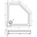 Душевой поддон Good Door Пента 100x100 белый