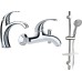Душевой комплект Paini Fiori Fiori F2CR111LMKM + F2CR205LMKM с душевым гарнитуром