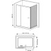 Душевой уголок RGW Classic CL-45 (1460-1510)x1000x1850 стекло чистое