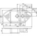 Мойка кухонная Reginox Empire L15 LUX KGOKG Left сталь