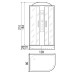 Душевая кабина River Dunay 120/80/24 МТ 120x80 R