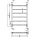 Полотенцесушитель водяной Zehnder Stalox STXI-060-045 нержавеющая сталь